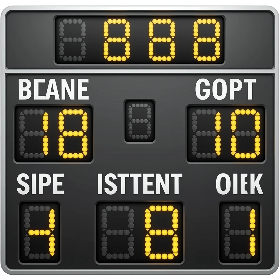 stadium  score emoji