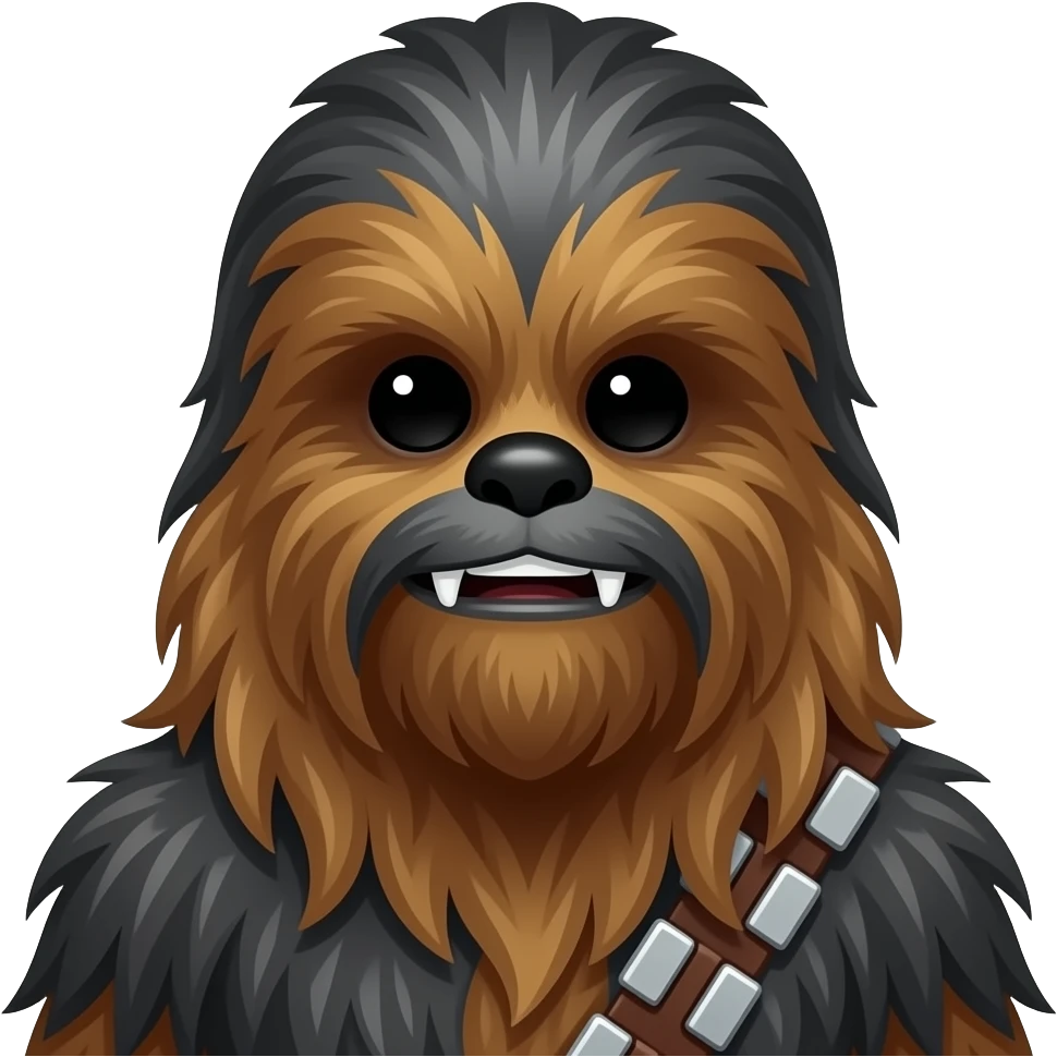 Amor Chewbacca emoji