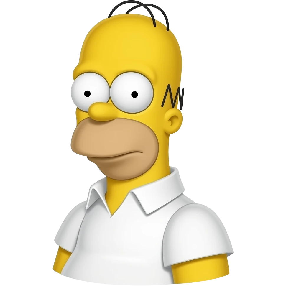 Homer simpson emoji