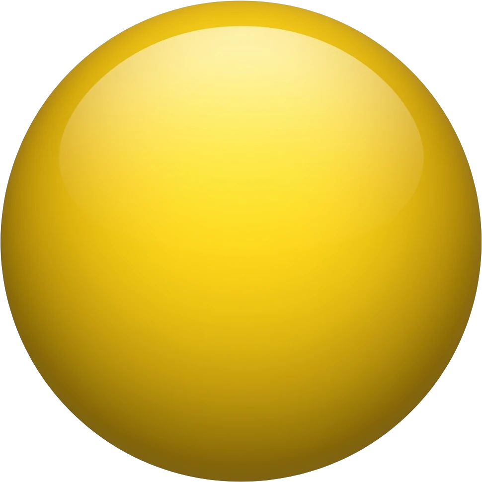 yellow ball emoji