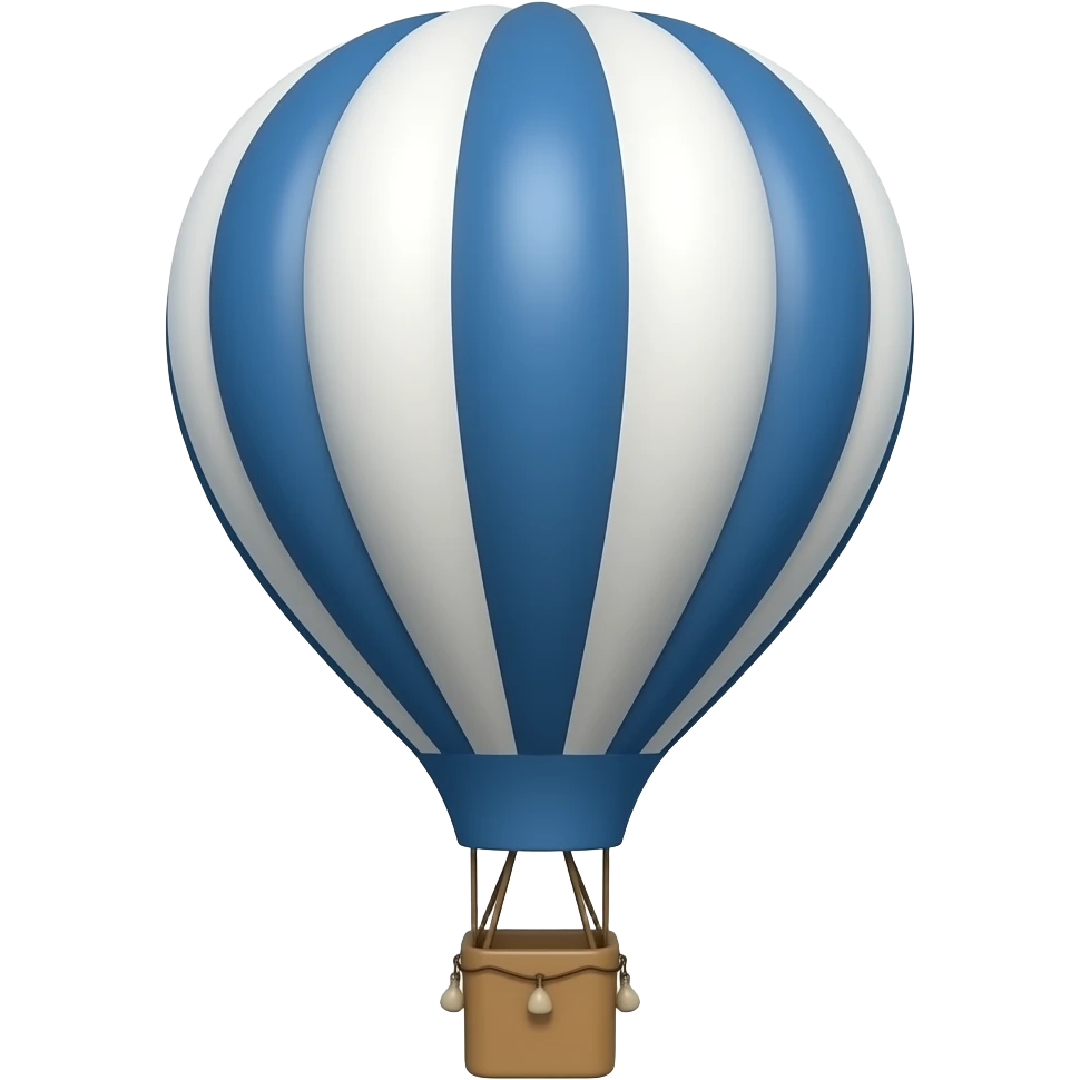 Hot air balloon emoji