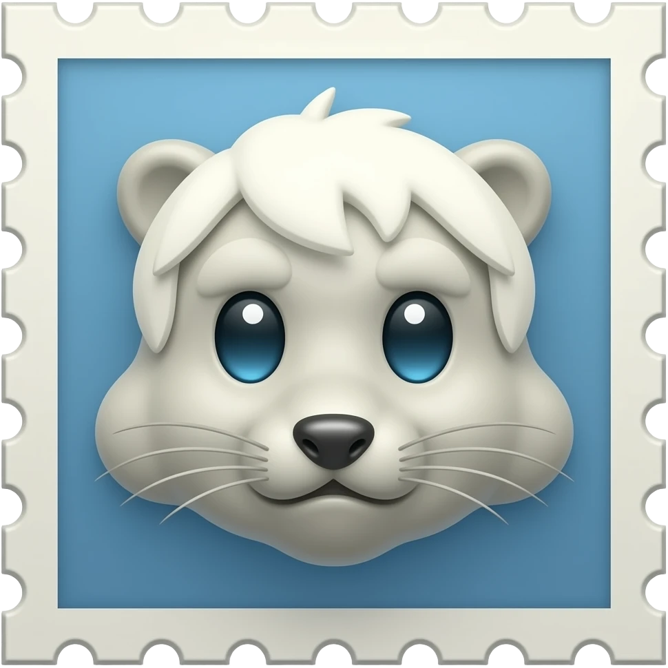 Timbre poste emoji