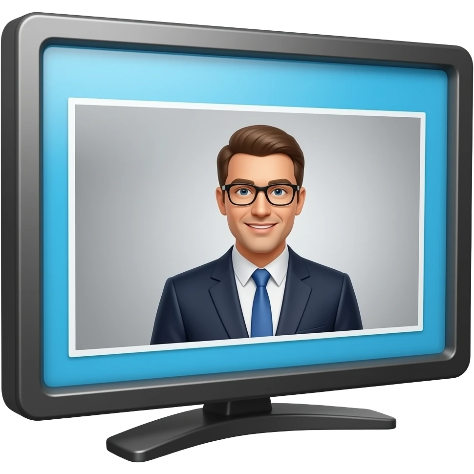 Streaming Screen emoji