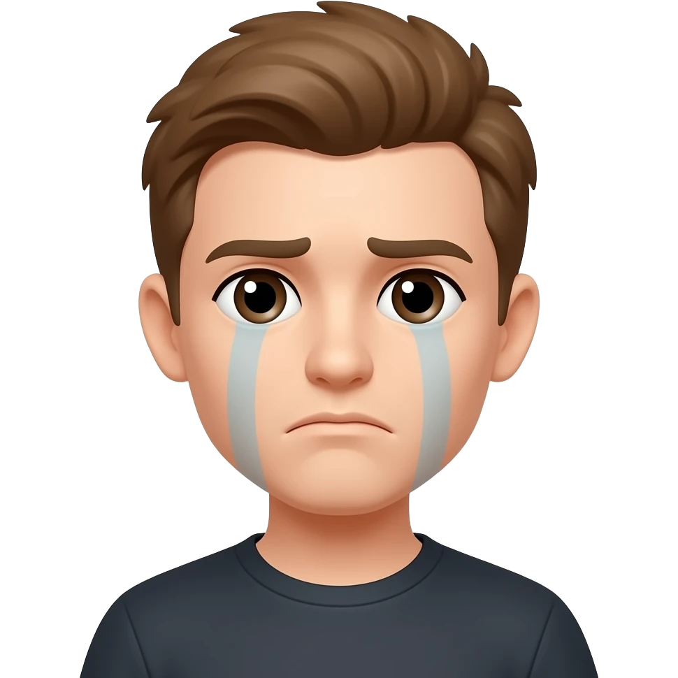 sad face emoji