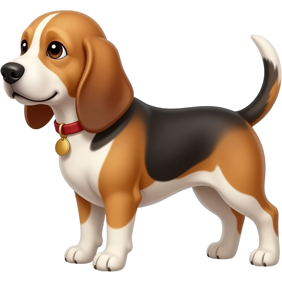 Hound dog emoji