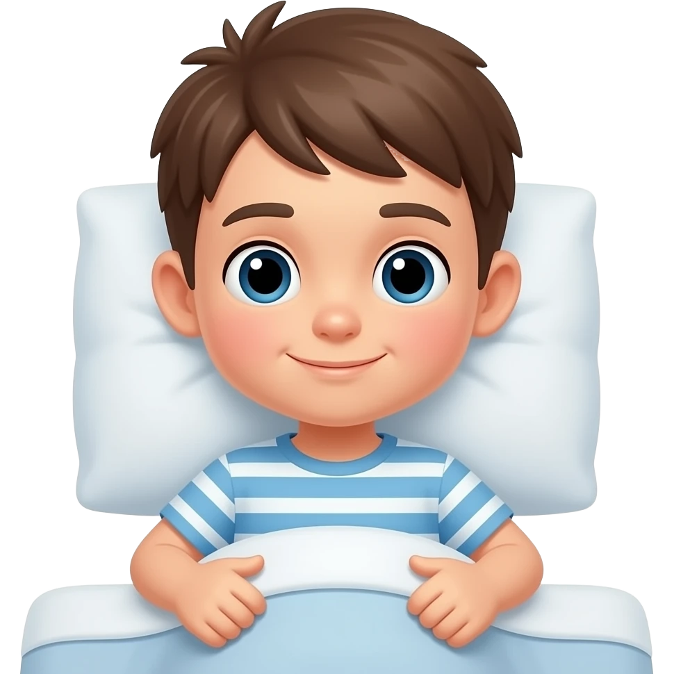 boy wake up emoji