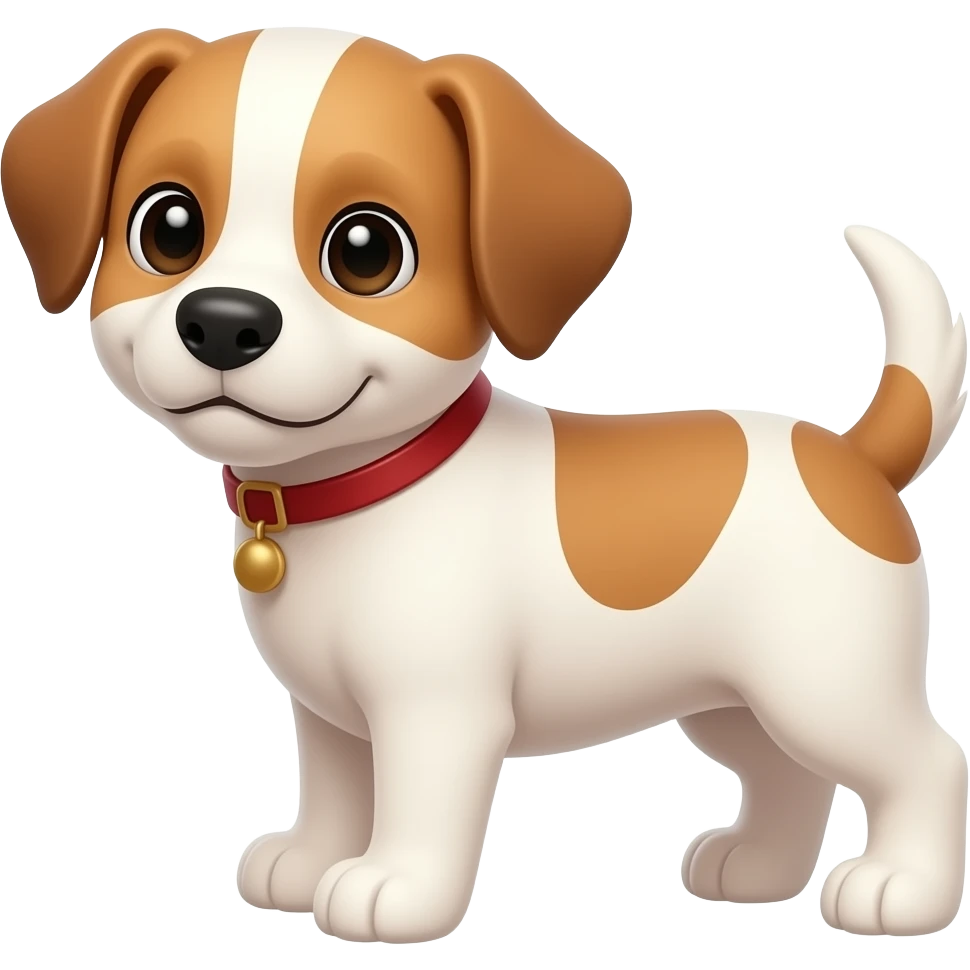 A puppy emoji