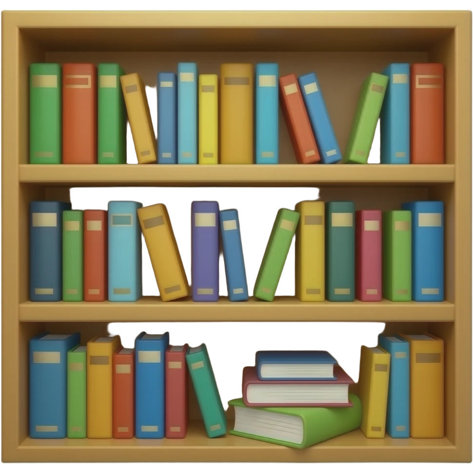bookshelve emoji