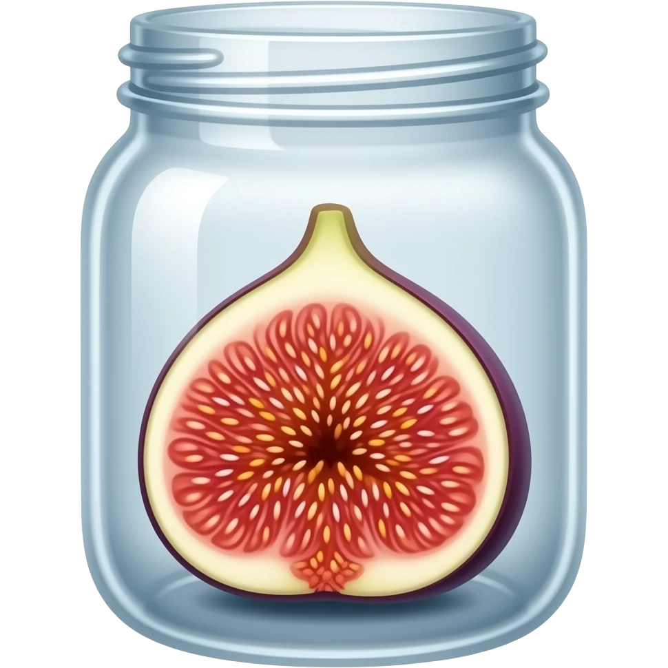 fig inside a jar emoji