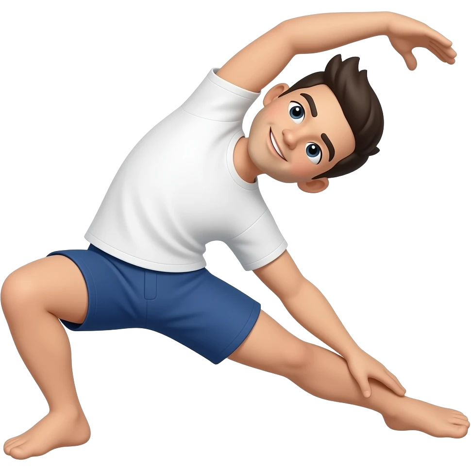 Create Stretching emoji