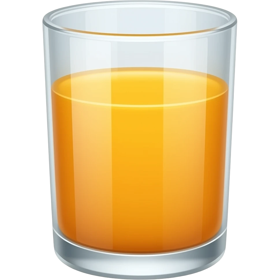 Orange juice emoji