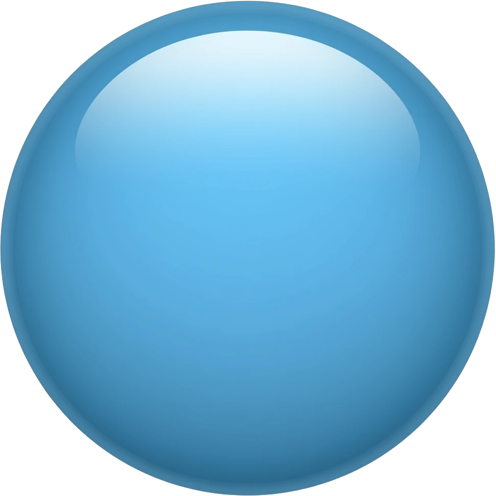 Blue emoji