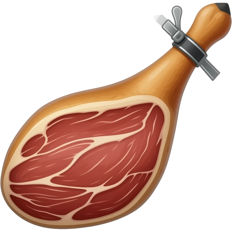 jamón ibérico emoji