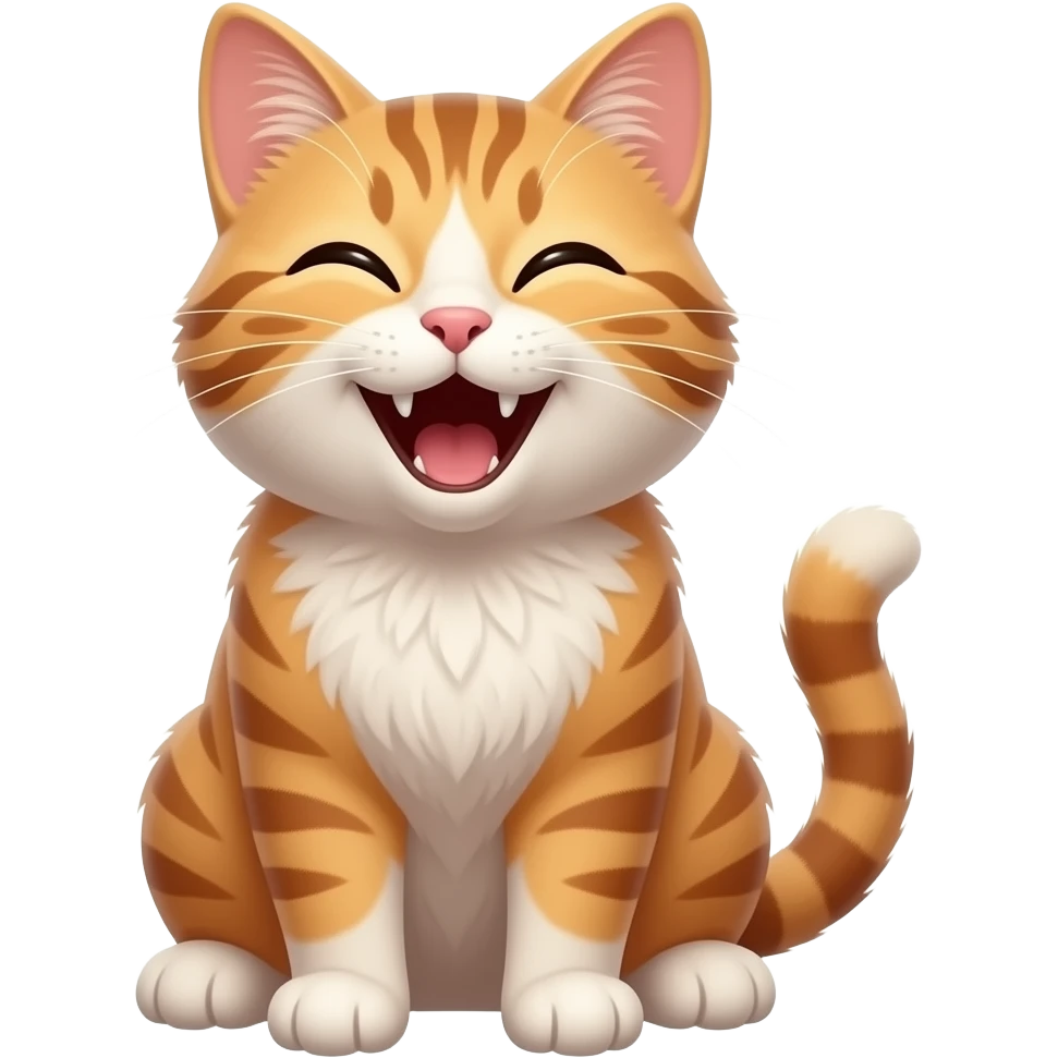 laughing cat emoji