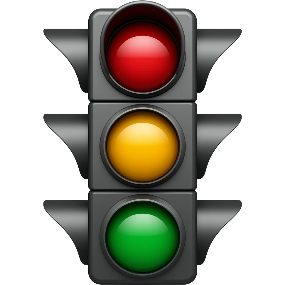 traffic light emoji