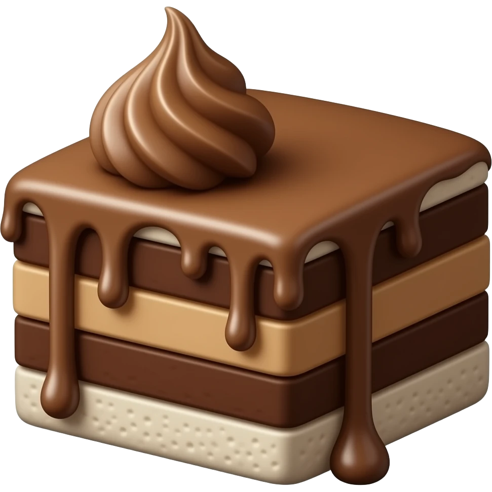 Bownie cake emoji