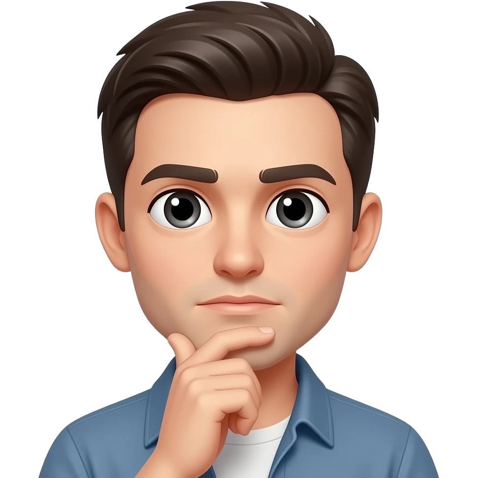 overthinking emoji