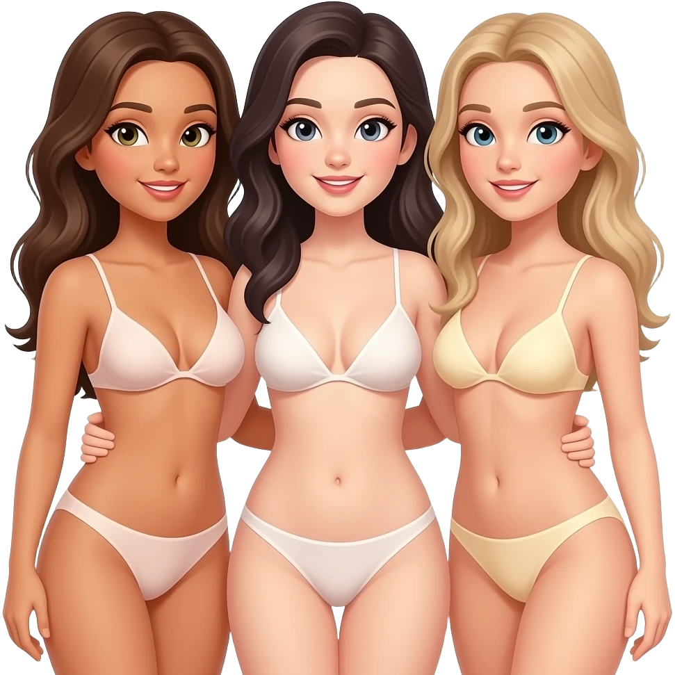 nude threesome sex emoji