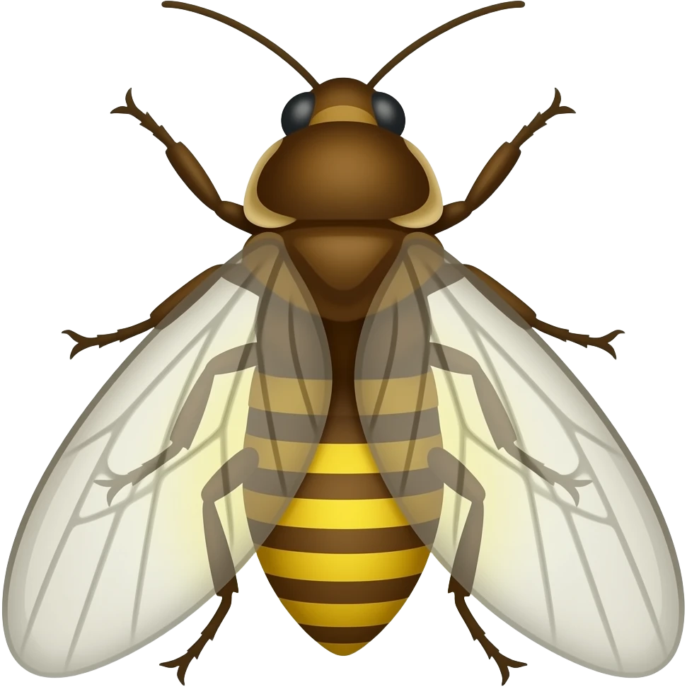 una lucciola emoji
