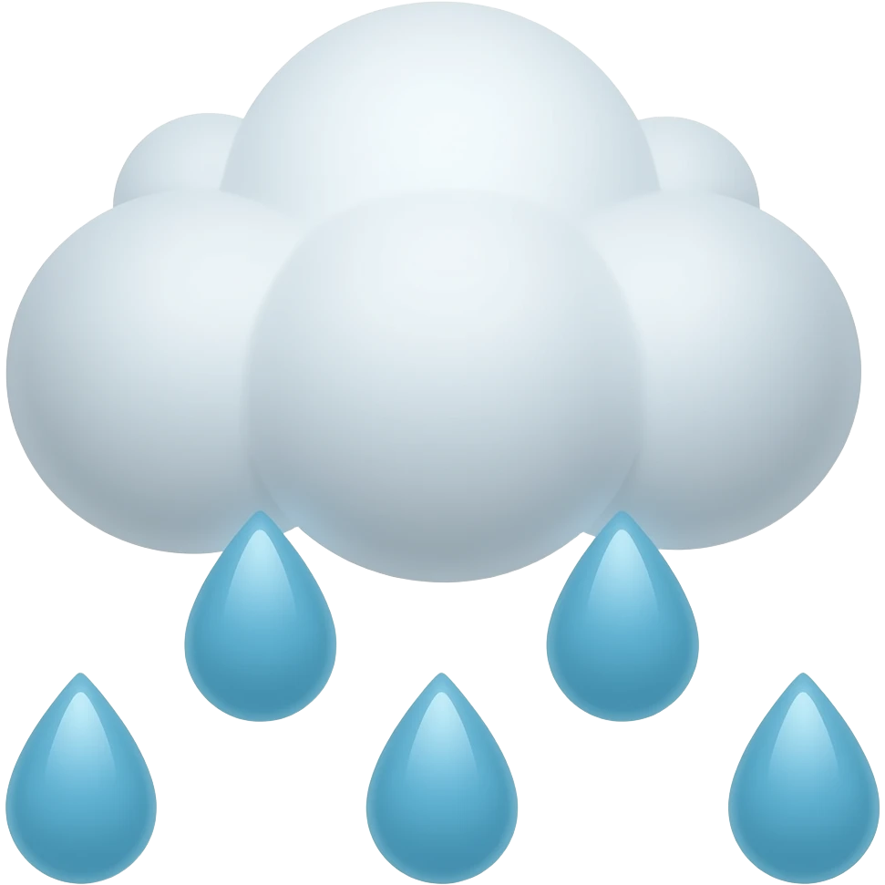 Rain emoji