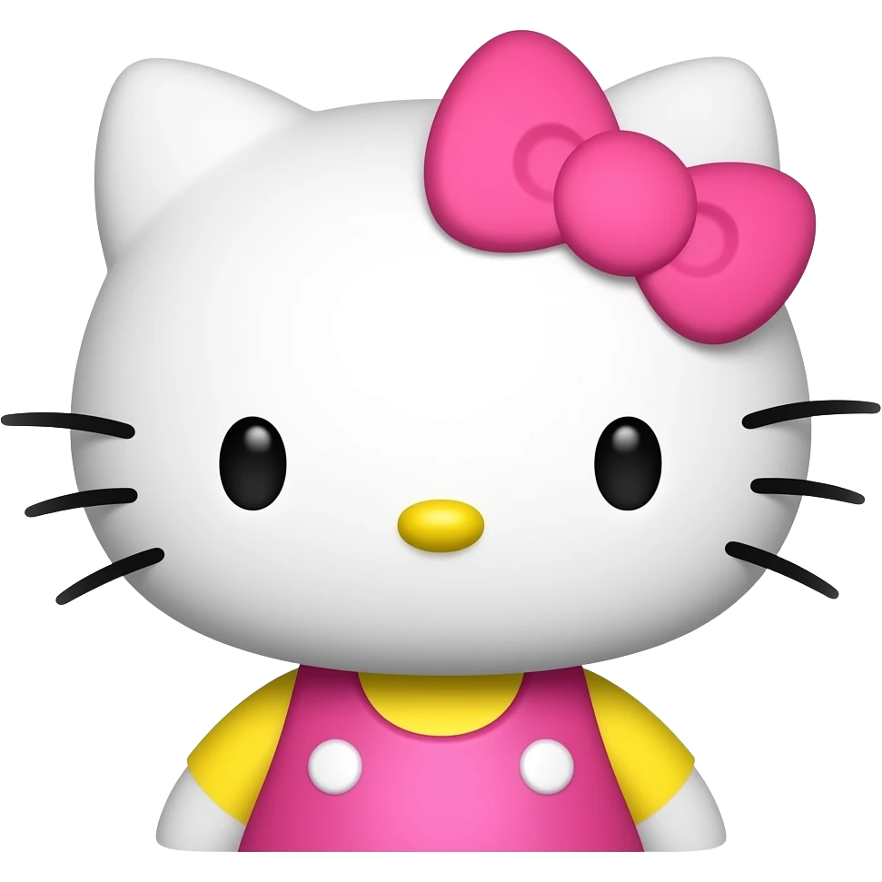 Hello kitty emoji