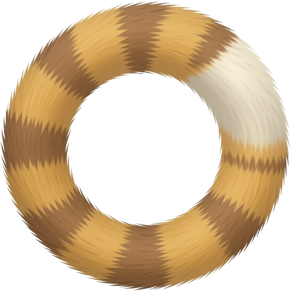 Cat tail emoji