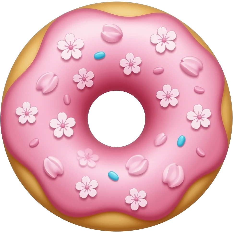 Sakura donut emoji
