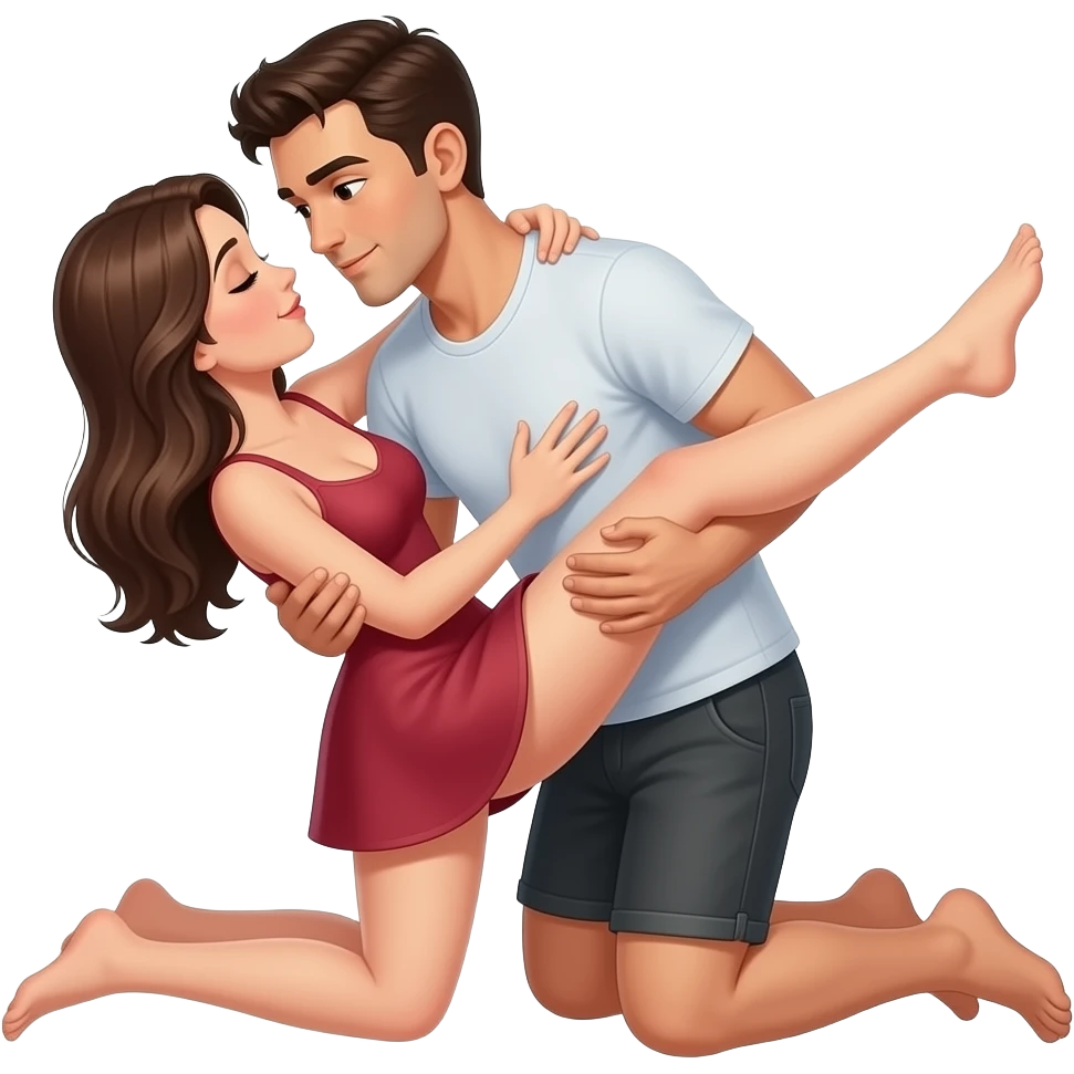 Having sex emoji