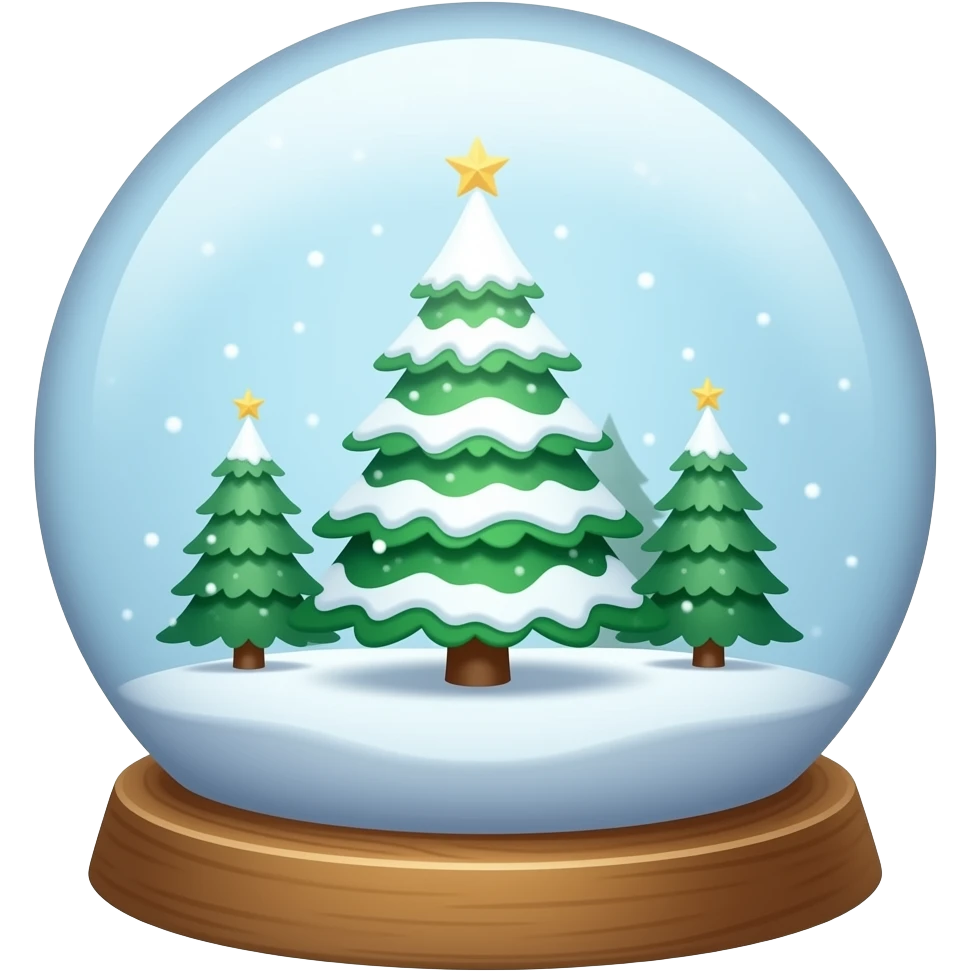 snow globe emoji