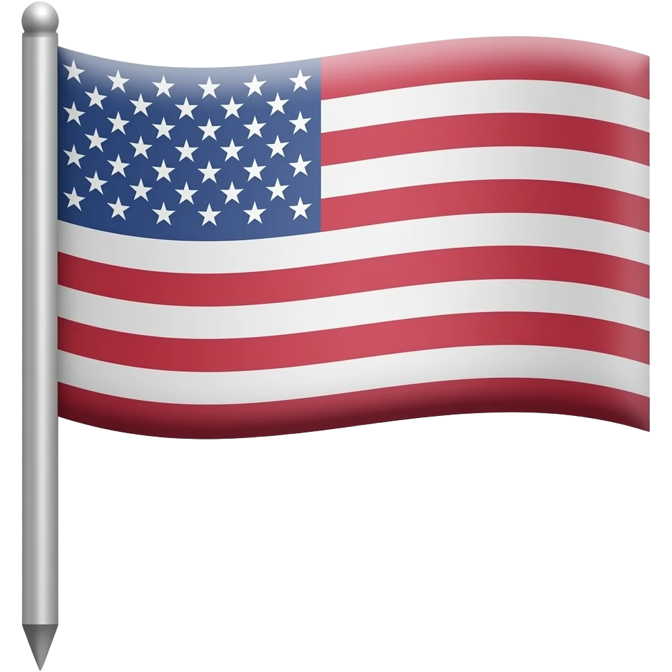 Flag with pin on it emoji