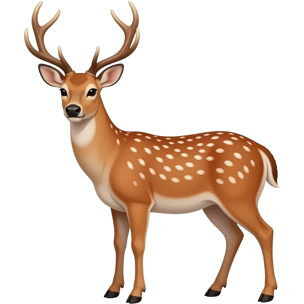 Red deer emoji