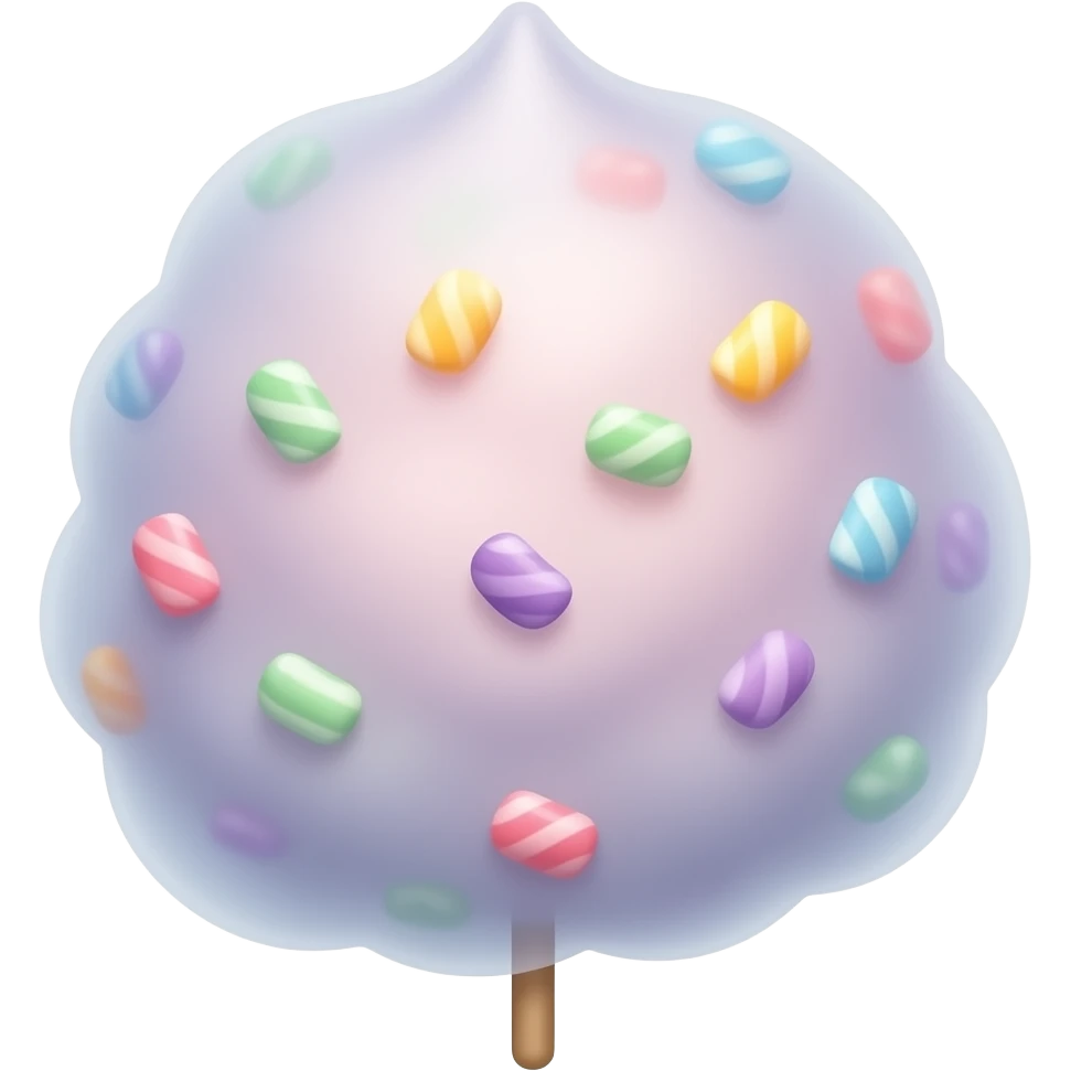 candy floss emoji