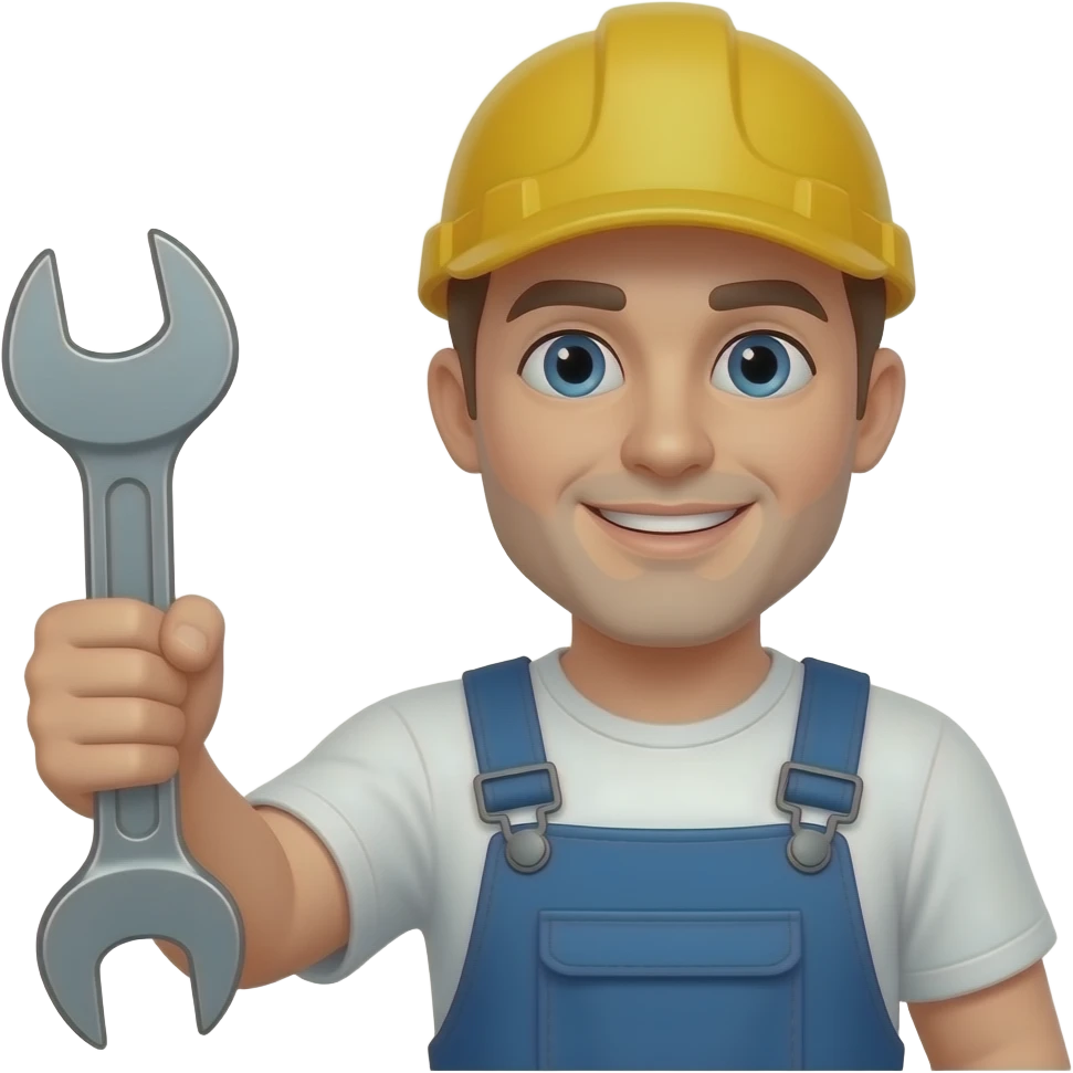 MECHANIC WITH WRENCH emoji