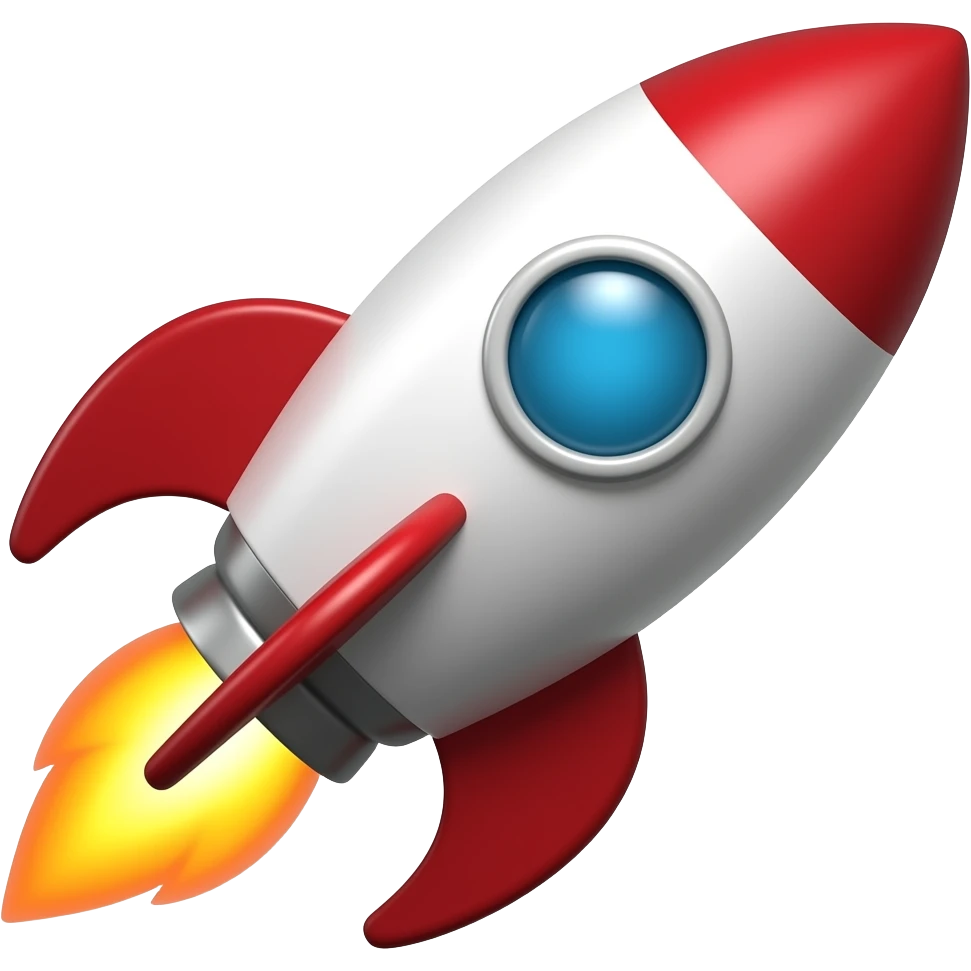 ROCKET emoji