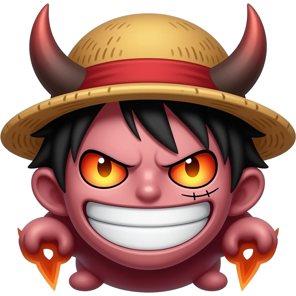 luffy's devil fruit emoji