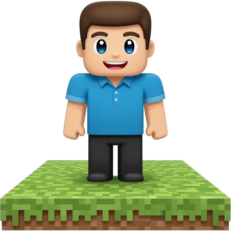 Steve Minecraft emoji
