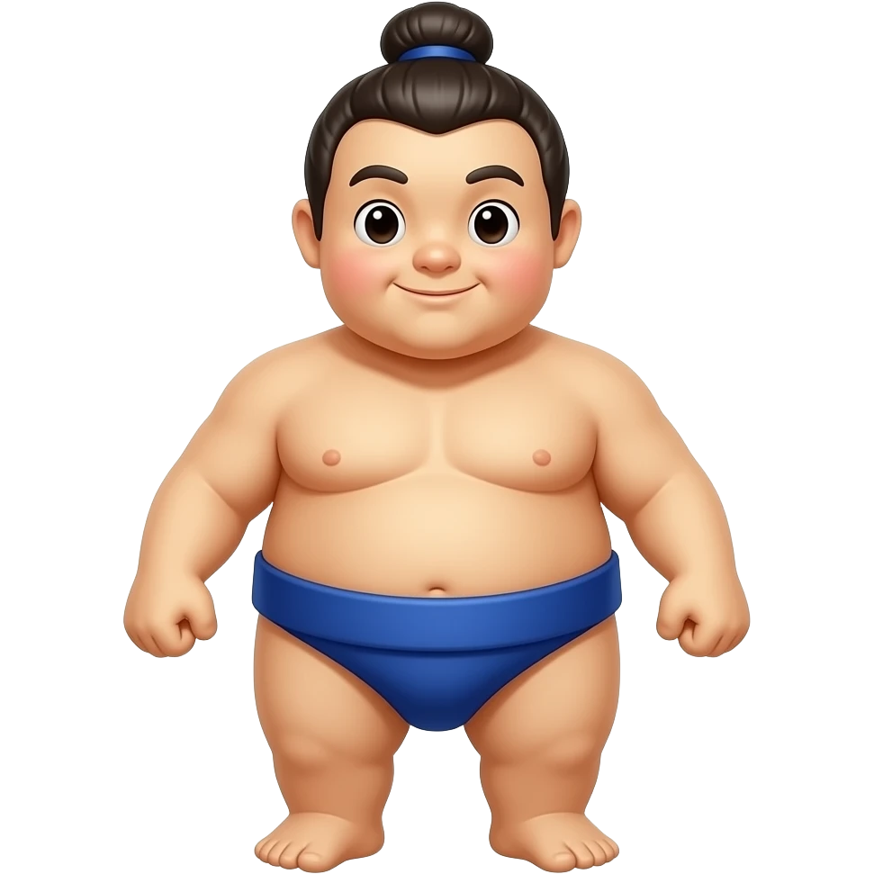 i want a cute sumo wrestler emoji