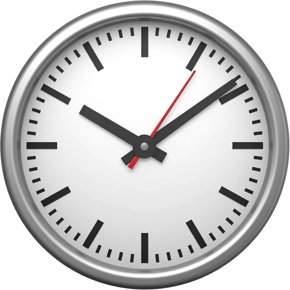 Clock. emoji