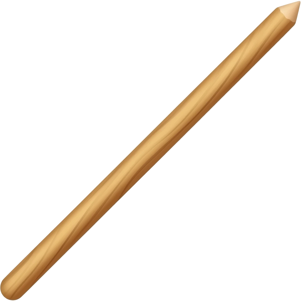the stick emoji