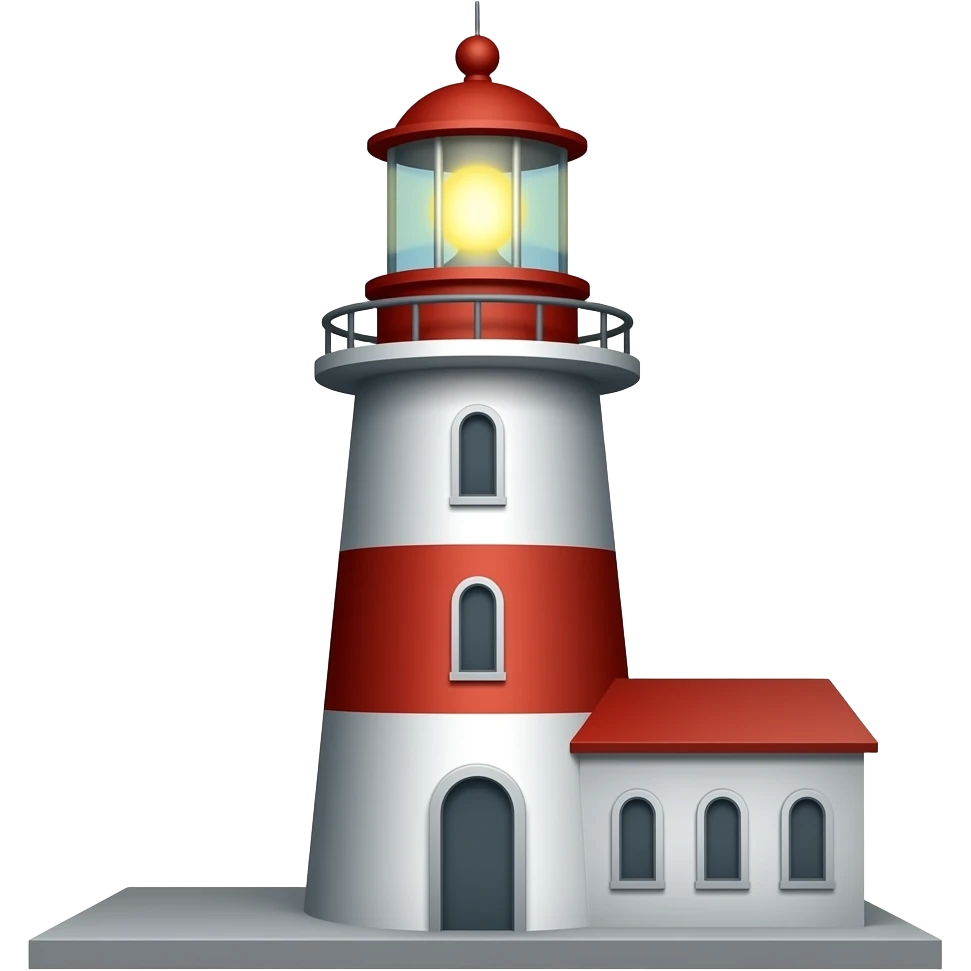 lighthouse without background emoji