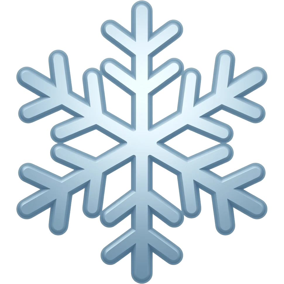snowflake emoji