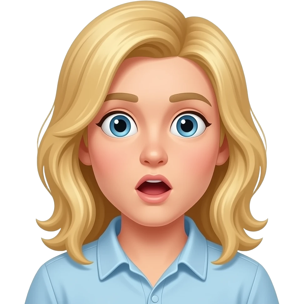 мужчина 25 лет удивлен блондин emoji