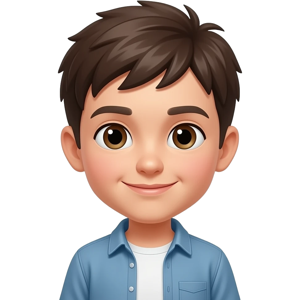 Menino baixinho emoji