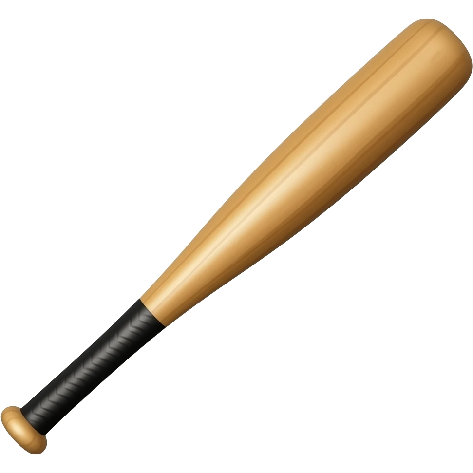 Baseball bat emoji