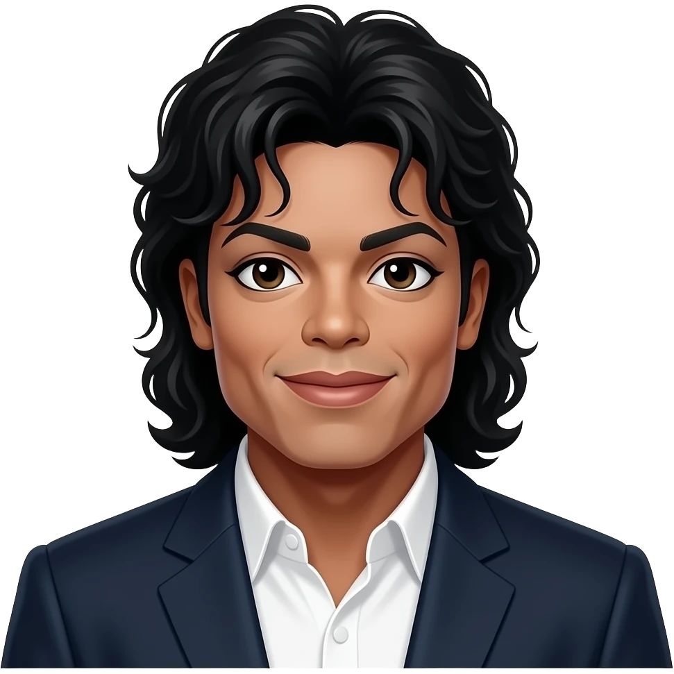 Michael Jackson leaning emoji