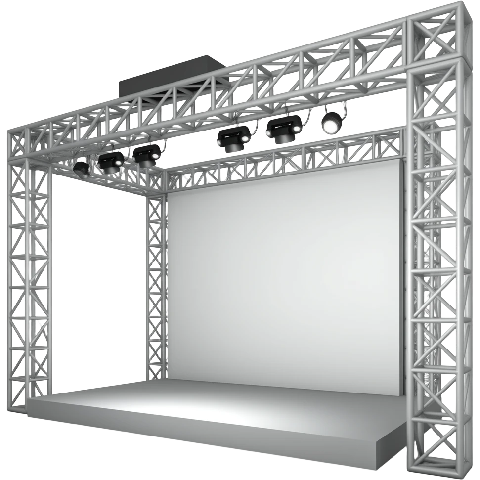Stage Metal Truss Frames, colum, light, angle emoji