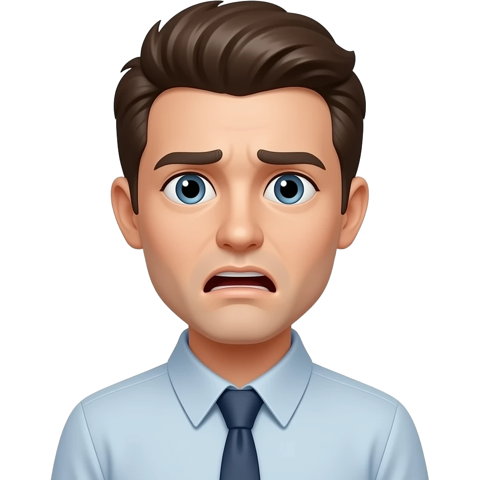 Scared emoji