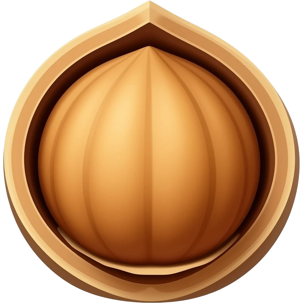 Hazelnutt emoji