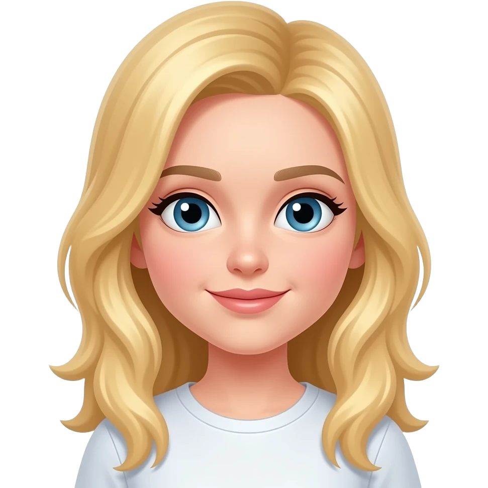 white-girl-blonde-hair emoji