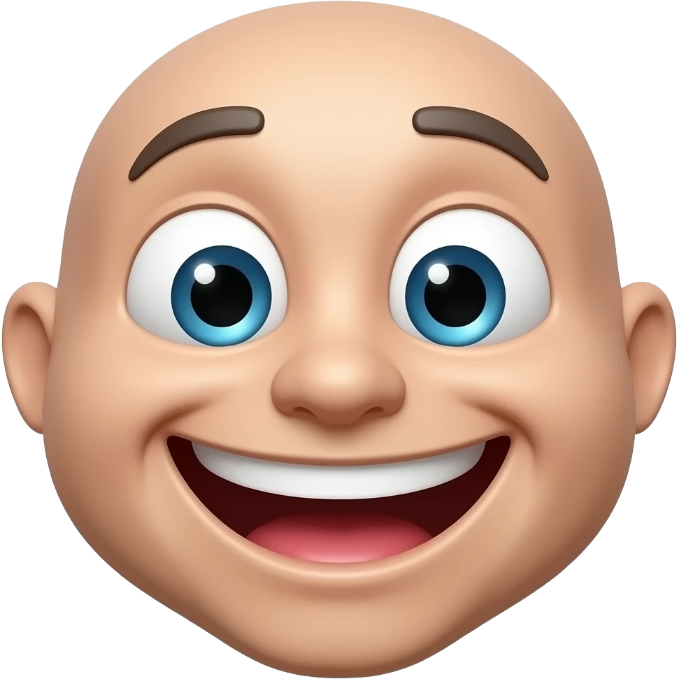 Rosto muito distorcido Smiley emoji